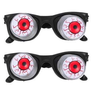 Horror Okulary Wiosenne Okulary Zabawka 2 Szt