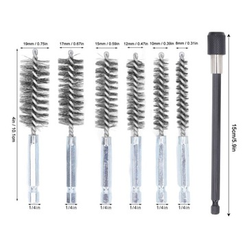 ОЧИСТИТЕЛЬ ОТВЕРСТИЙ МЕТАЛЛИЧЕСКОЙ ЩЕТКИ