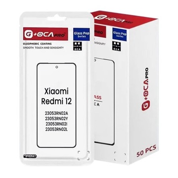SZYBA SZYBKA OCA G+OCA PRO Xiaomi Redmi 12 23053RN02I - 164 x 73 mm