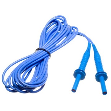 SONEL Przewód 5 m niebieski 5 kV (wtyki bananowe)