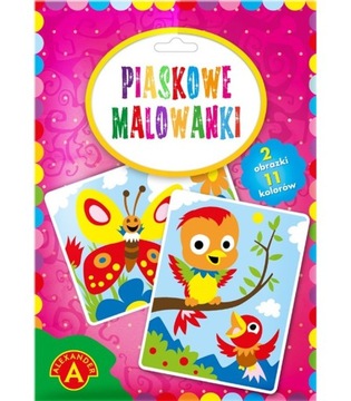 Zestaw kreatywny Kolorowanie malowanie piaskiem
