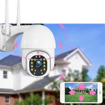 Беспроводное IP-видеонаблюдение WiFi Умный дом HD EDUP Запись PTZ-камеры