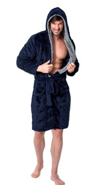 ТЕПЛЫЙ ХАЛАТ ИОРДАН М, ТОЛСТЫЙ, МЯГКИЙ, КАЧЕСТВЕННЫЙ