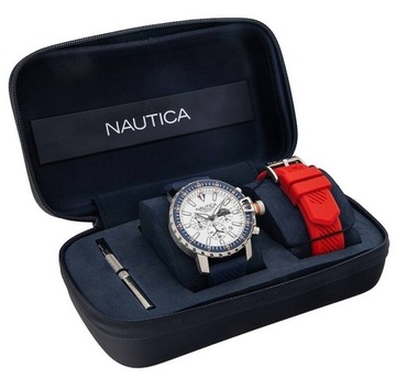 Zegarek męski NAUTICA NAPICLE01 Icebreaker Chrono Set