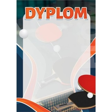 DYPLOMY PING PONG Tenis stołowy - 10 szt 250g
