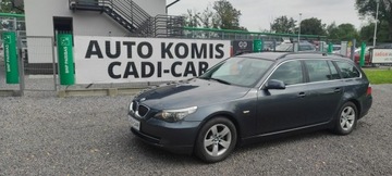 BMW Seria 5 E60 Touring 525 d 197KM 2009 BMW 525 Super stan, książka serwisowa.