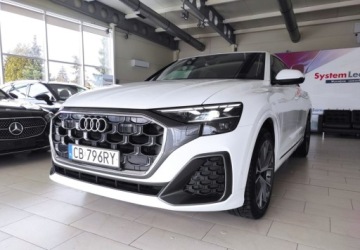 Audi Q8 2024 Audi Q8 Salon Polska Sline zawieszenie pneumatyczne , matrix 3.0 Hybryda