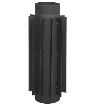 Radiator rura żebrowana 120mm 50cm