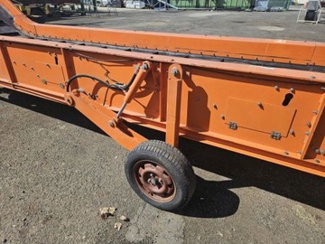 Taśmociągi, taśmy transportowe wznoszące do trocin, zrębki, zboża, itp.
