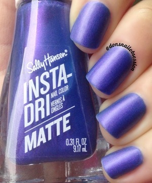 Лак для ногтей Sally Hansen Insta Dri Violet Velvet 014