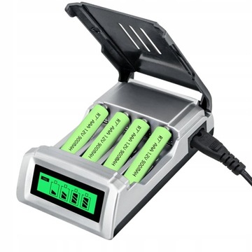БЫСТРОЕ ЗАРЯДНОЕ УСТРОЙСТВО ДЛЯ АКБ АА И ААА, АВТОМАТИЧЕСКОЕ