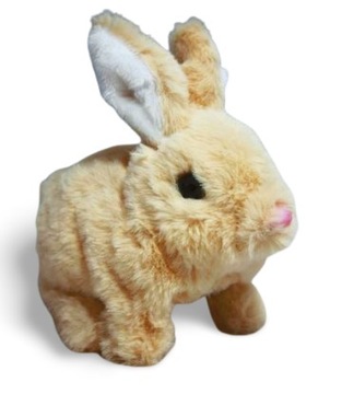 KRÓLIK PUSZYSTY KRÓLICZEK 17CM DŻWIĘK E1165 EMAJ