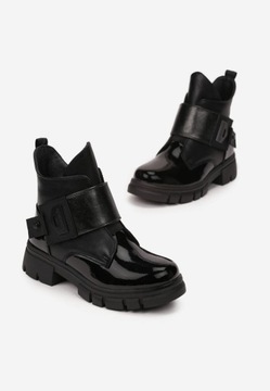 Born2Be Czarne Botki 32 Jesień