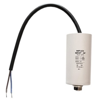 Kondensator rozruchowy silnika 16uF 450V MIFLEX ks
