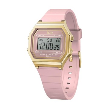 Ice-Watch - Ice digit retro Blush pink - Różowy