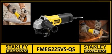 УГЛОВАЯ ШЛИФМАШИНА STANLEY FATMAX С РЕГУЛИРОВКОЙ FMEG225VS