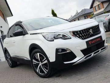 Peugeot 3008 II Crossover 1.2 PureTech 130KM 2018 Peugeot 3008 ___White Pearl___ALLURE___130KM LED Skora Kamera Virtual Cock