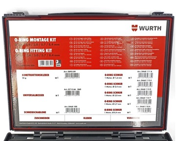 Комплект для дублирования уплотнительных колец Wurth