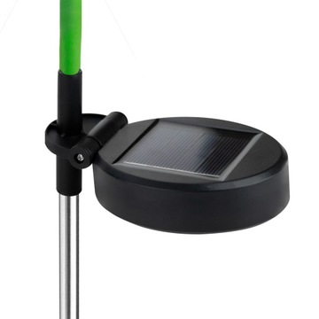 Солнечная садовая лампа, декоративное освещение, управляемое цветком лаванды