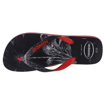 Czarne Czerwone Syntetyk Buty Havaianas r.41