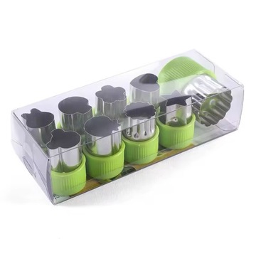 FOREMKI WYKRAWACZE FORMA DO OWOCÓW WARZYW CIASTEK CARVING OZDOBA 10szt 89