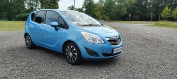 Opel Meriva II Mikrovan 1.4 Turbo ECOTEC 120KM 2010 Opel Meriva Stan bardzo dobry, bagażnik na rowery, zdjęcie 2