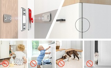 МАГНИТНЫЙ ЗАМОК ЗАЩЕЛКА ШКАФА МЕБЕЛЬНЫЙ МАГНИТ *6