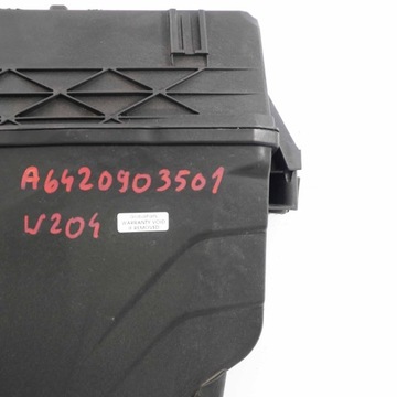 MERCEDES W204 W212 OM642 POUZDRO FILTRU VZDUCHU