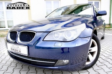 BMW Seria 5 E60 Touring 520 i 170KM 2007 BMW 520 BiXenon/Skóry/ 6 Biegów/ Serwisowany
