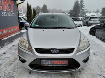 Ford Focus II Kombi 1.6 Duratec 100KM 2008 Ford Focus Benzyna Elektryka Klimatyzacja Komputer Alu 1.6 Benzyna 100KM, zdjęcie 1