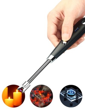 ЭЛЕКТРИЧЕСКАЯ КУХОННАЯ ПЛАЗМЕННАЯ ЗАЖИГАЛКА ДЛЯ ГАЗА USB XXL ЗАЖИГАЛКА