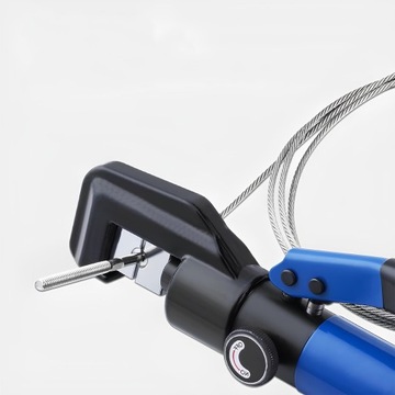 ШЕСТИГРАННАЯ ГИДРАВЛИЧЕСКАЯ МАШИНА ДЛЯ ПРЕССОВАНИЯ КАБЕЛЯ + НОЖНИЦЫ 2-В-1