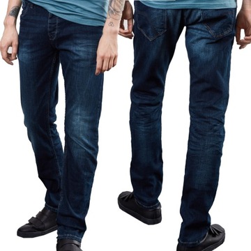 Spodnie męskie Jeans s.Oliver niebieski - 32/34