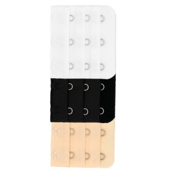 УДЛИНИТЕЛЬ, УВЕЛИЧИВАЮЩИЙ ОБЪЕКТ Бюстгальтера 3 РЯДА ЗАСТЕЖКА X3шт.