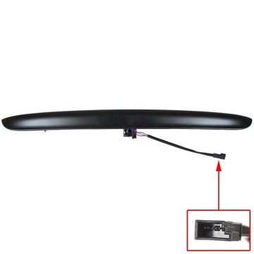 BMW 3 E46 LIŠTA KLIKA CLONA (KRYT) MIKROSTYK KRYT