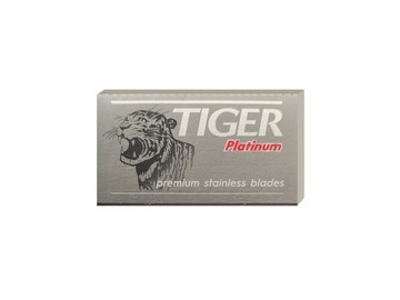 Лезвия для бритья 5 шт. Tiger Razor Double Edge Platinum Grey