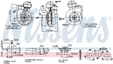 TURBO TURBÍNA 93229 NISSENS