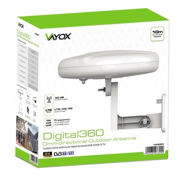 DVBT2 ДРУГАЯ АНТЕННА LTE MUX8 Digital360 VA0024