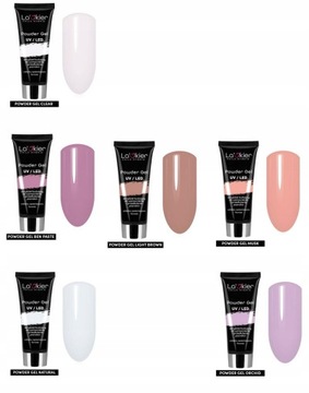 НАБОР ДЛЯ СТРОИТЕЛЬСТВА АКРИЛОВОГО ГЕЛЯ Набор гибких гелей La'Kier