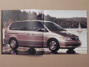 Prospekt - HONDA - CIVIC / ACCORD / ODYSSEY / PASSPORT - USA - 2002 r