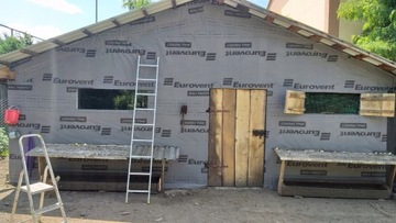 ВЕТРОИЗОЛЯЦИОННАЯ МЕМБРАНА ВЕТРОИЗОЛЯЦИОННАЯ ФОЛЬГА EUROVENT WALL PROTECT 100г