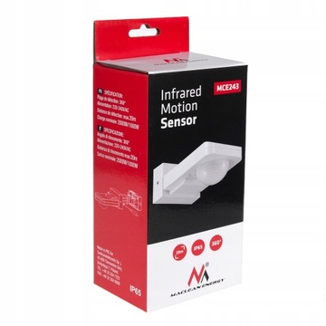 Датчик движения 360 градусов IP65 для светодиодов BYDGOSZCZ