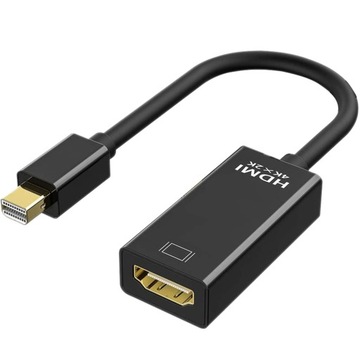 KABEL PRZEWÓD ADAPTER PRZEJŚCIÓWKA MINI DISPLAY PORT DP DO HDMI 4K UHD