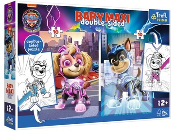 PUZZLE BABY MAXI 2X10 BOHATERSKI PSI PATROL TREFL