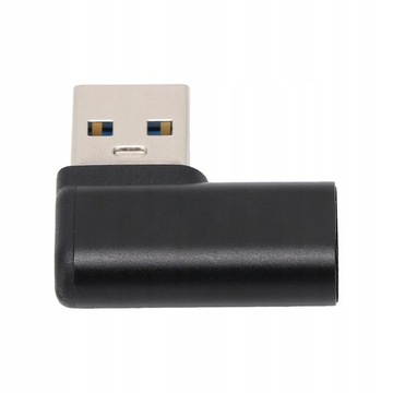 90-градусный переходник USB-A 3.0 «папа» на «мама» типа C