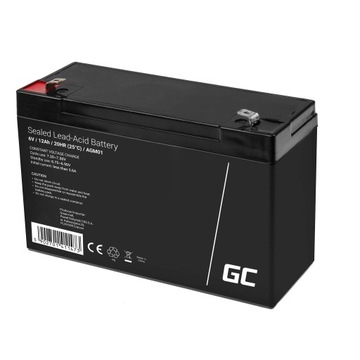 Akumulator GREEN CELL AGM01 12Ah 6V