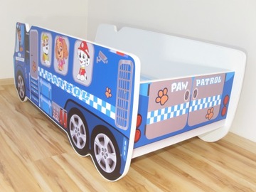 ДЕТСКАЯ КРОВАТЬ PAW PATROL TRUCK 140X70