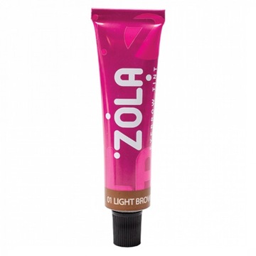 ZOLA | Farba do brwi z kolagenem | 15 ml | 01 Light Brown
