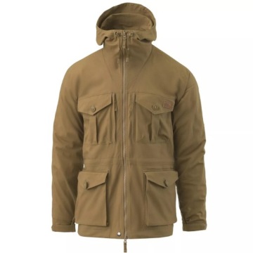 Куртка с капюшоном Helikon SAS Smock Duracanvas Earth Brown, размер S