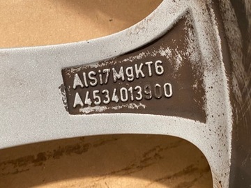 SMART 453 A453 W453 АЛЮМИНИЕВЫЕ КОЛЕСА 15 ДЮЙМОВ